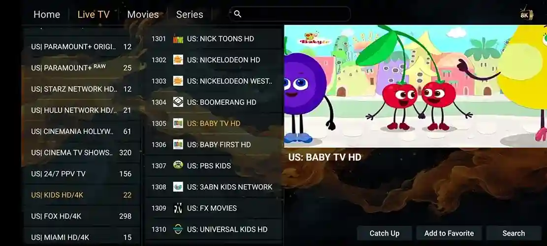 Preview 3 - Calmahub Premium IPTV Subscription